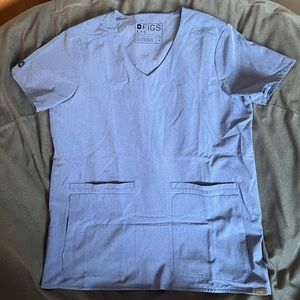 FIGS XS “Big Sky” FIONe.a.c. Lekei - Four-Pocket Scrub Top